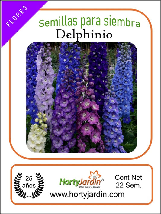 Delphinio or Delphinium Seeds