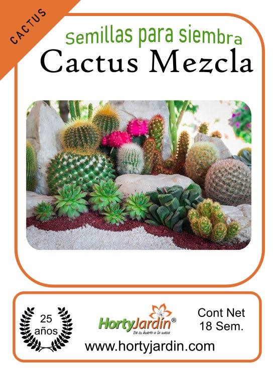 Semillas de Cactus Mezcla - Hortyjardín