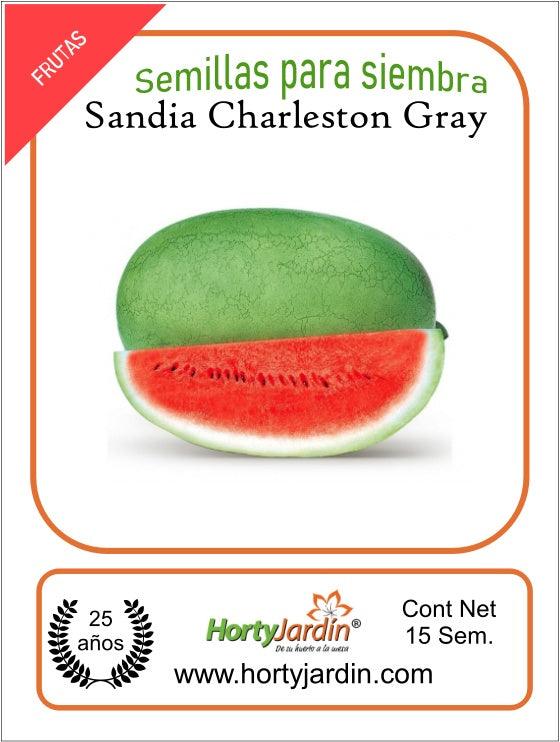 Semillas de Sandia Charleston Gray sobre - Hortyjardín