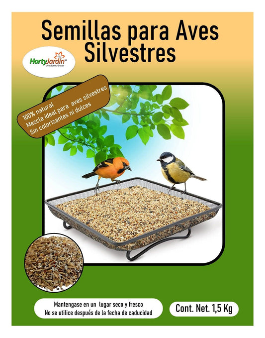 Semillas para Aves Silvestres 1.5 Kg - Hortyjardín